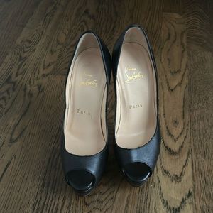 Christian Louboutin platform heels size 35.5